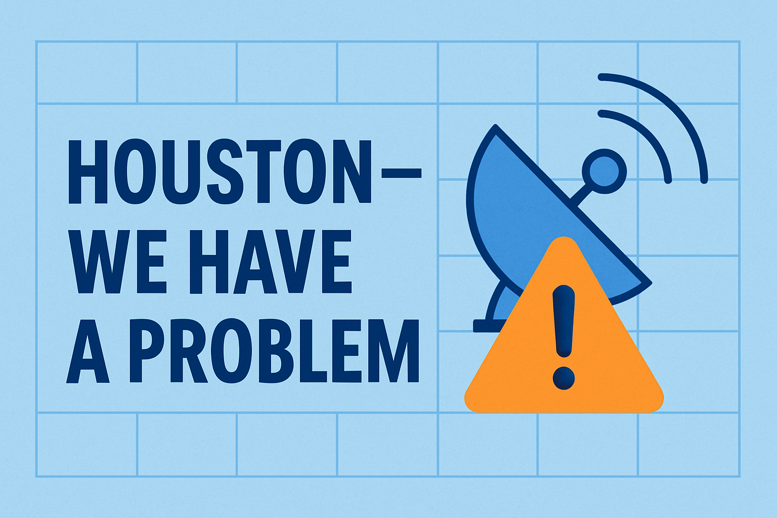 Houston – We Have A Problem