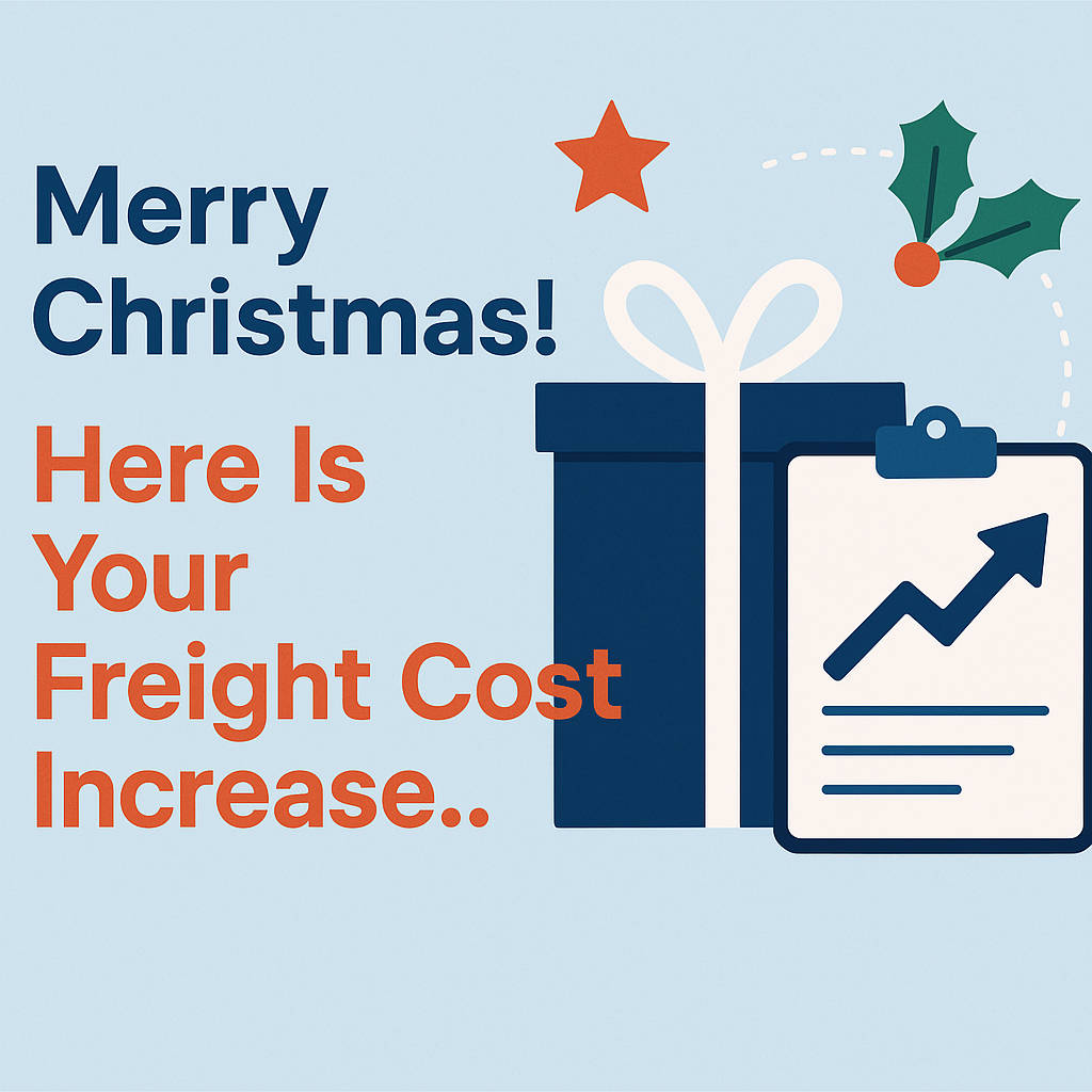 Merry Christmas! Here Is Your Freight Cost Increase..