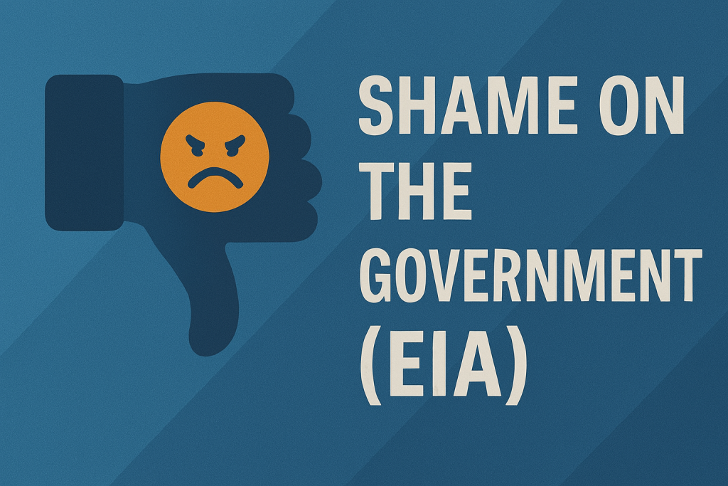 Shame On The Government (EIA)