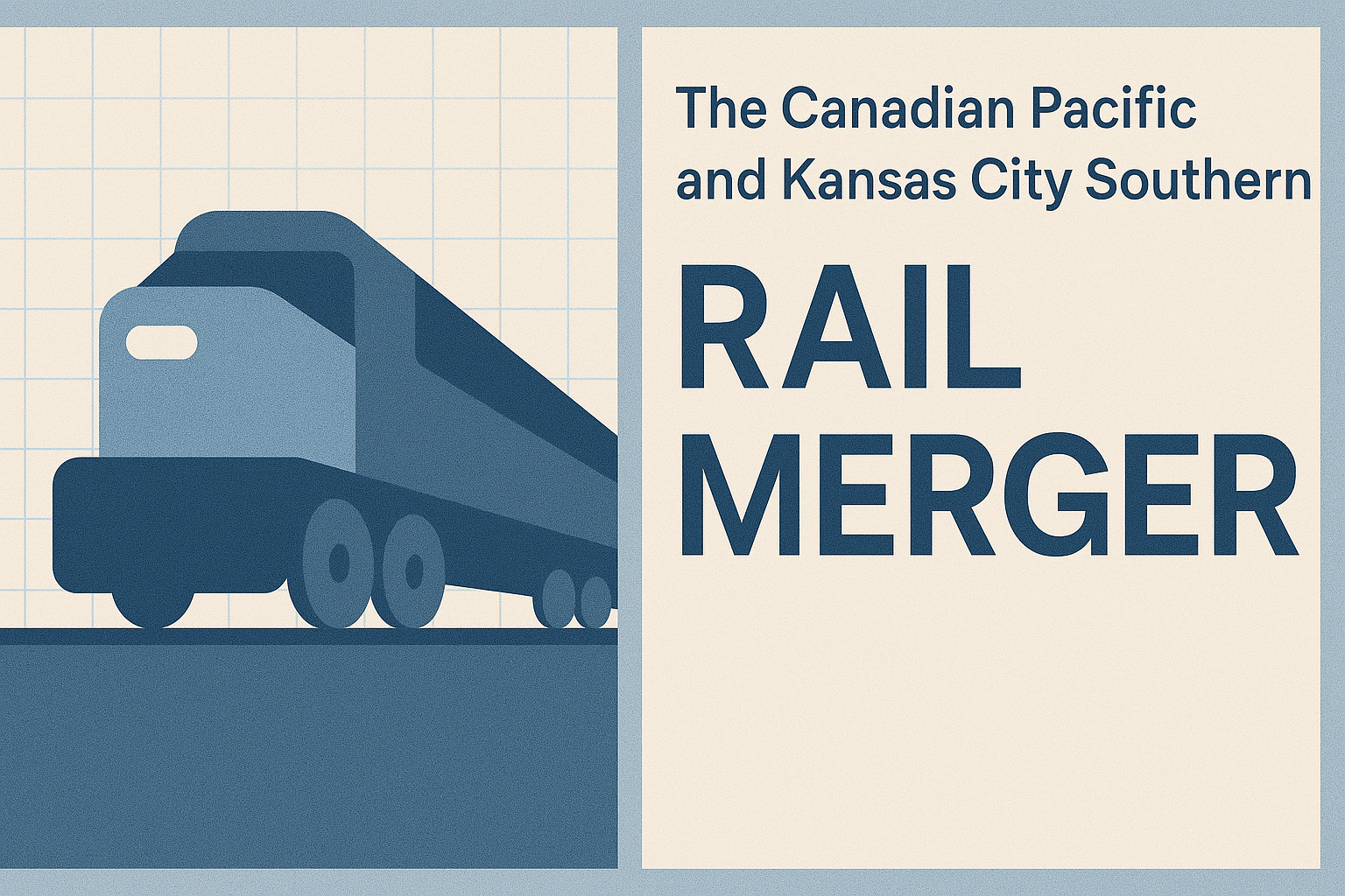 The Canadian Pacific and Kansas City Southern rail merger is a significant and positive step toward building a more robust north-south supply chain.