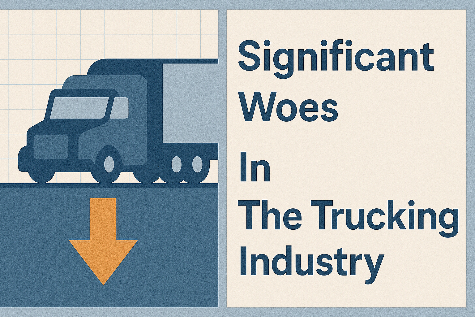 Significant Woes In The Trucking Industry