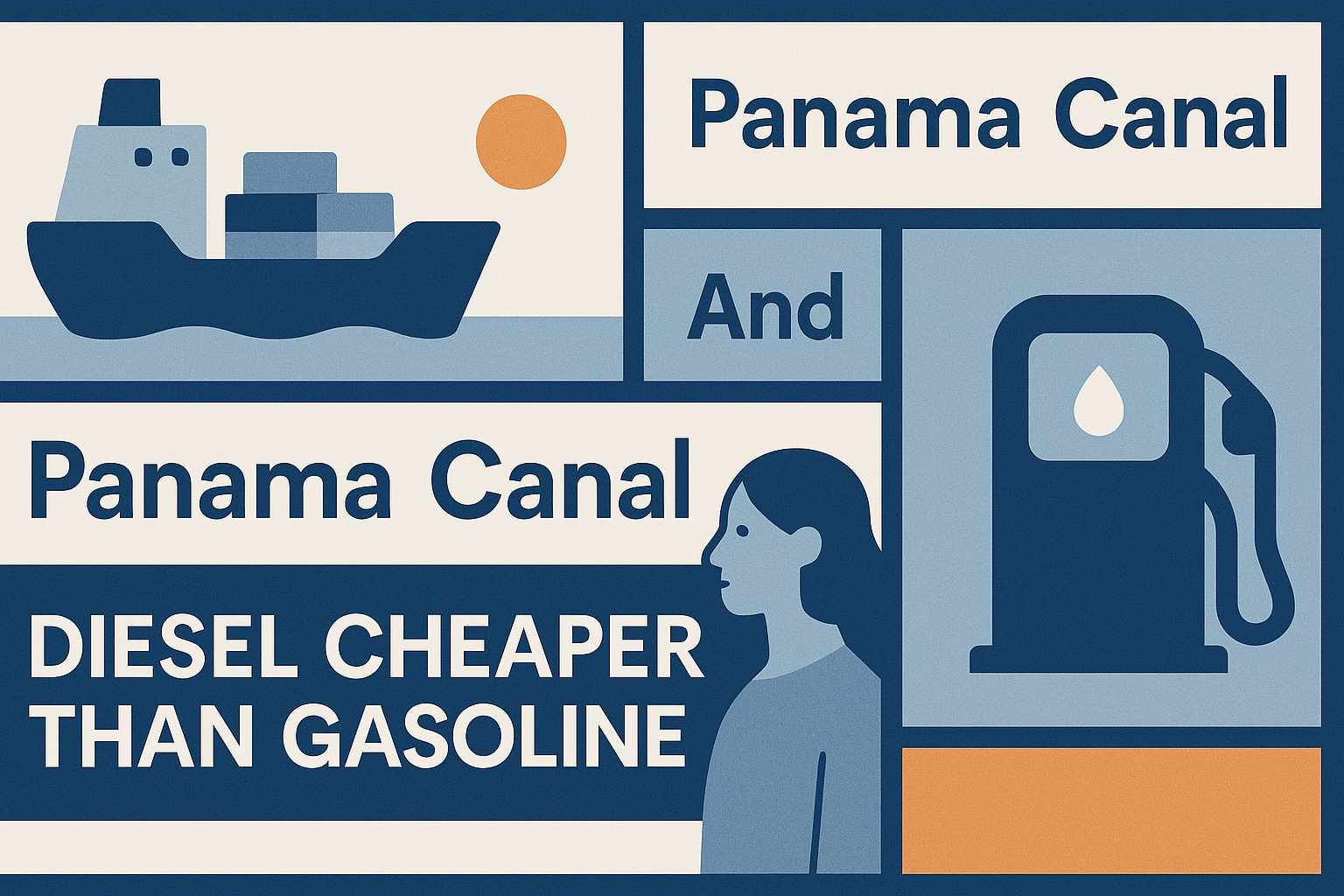 Panama Canal And Diesel Cheaper Than Gasoline