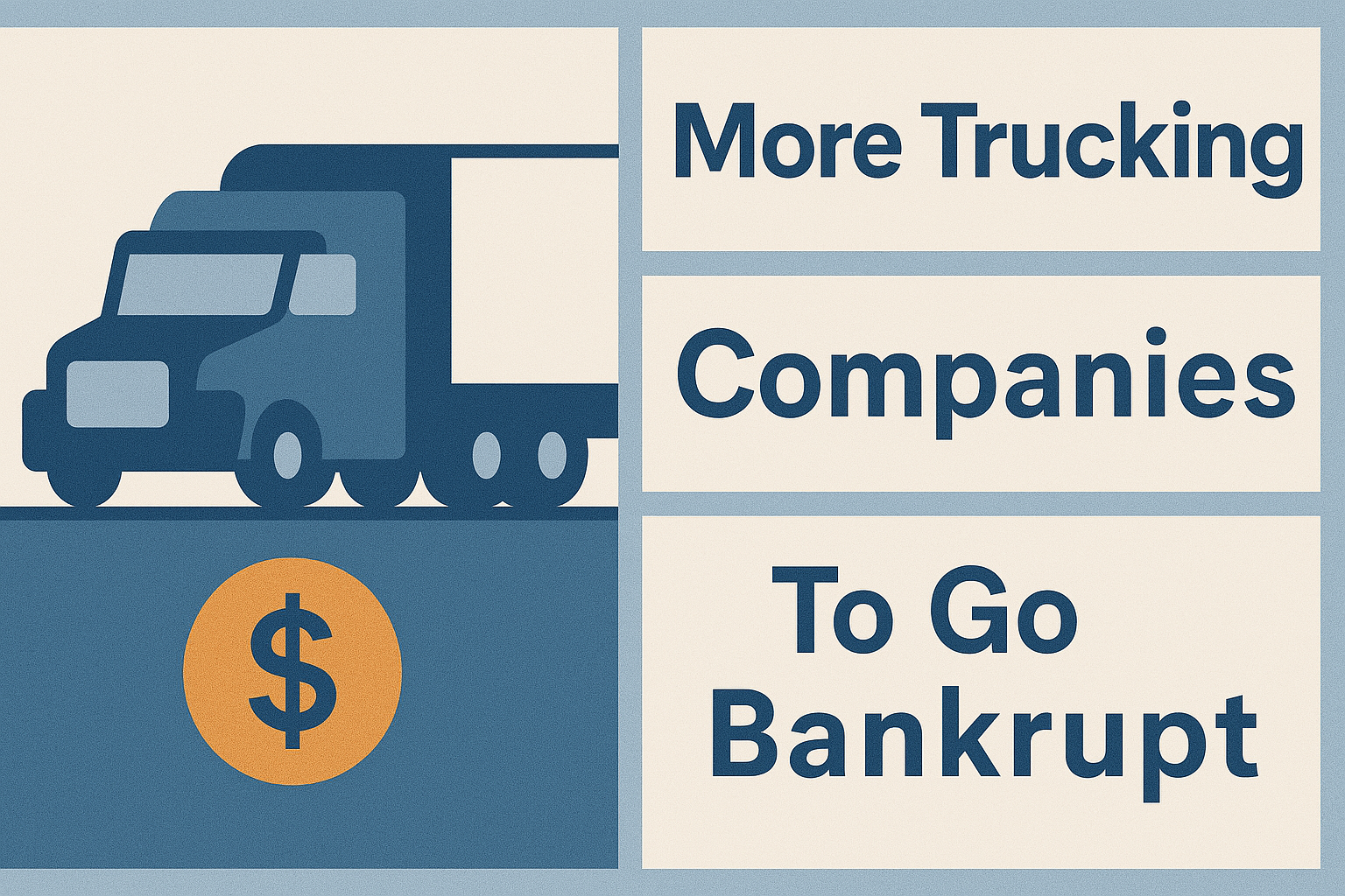 More Trucking Companies To Go Bankrupt