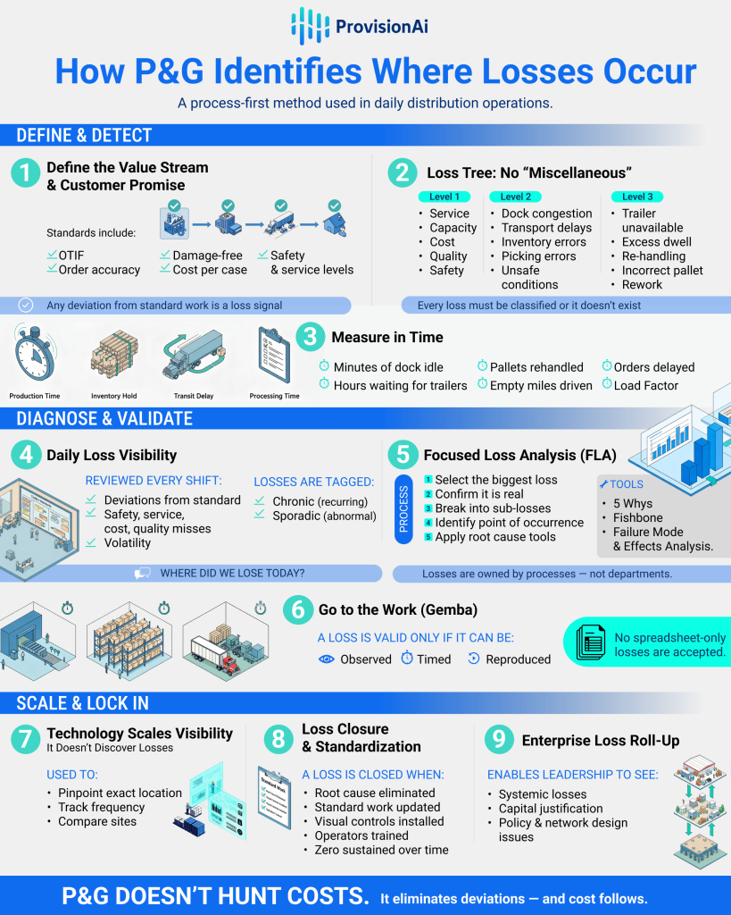How to Identify Operational Losses in Supply Chains