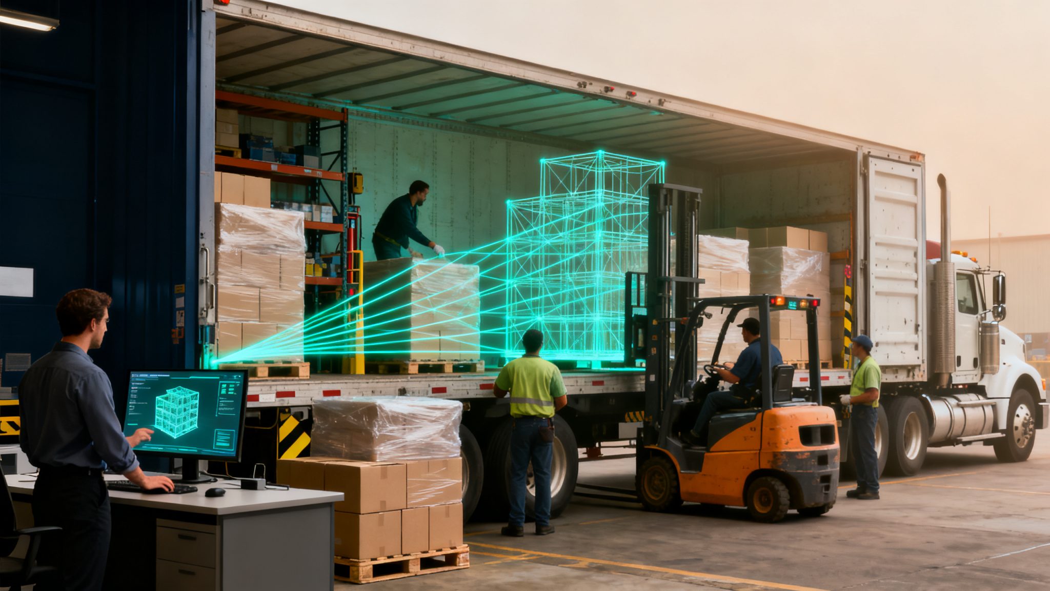 Fully optimized truckload — the standard this Supply Chain Loss Analysis measures your operation against